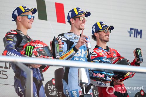 Francesco Bagnaia, Ducati Team, Alex Marquez, Gresini Racing, Fabio Quartararo, Yamaha Factory Racing