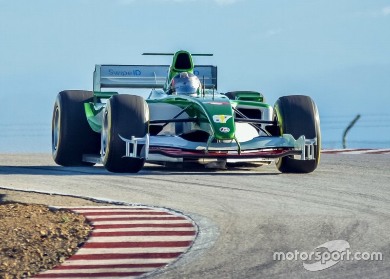 L'ancienne Jaguar F1 de Mark Webber