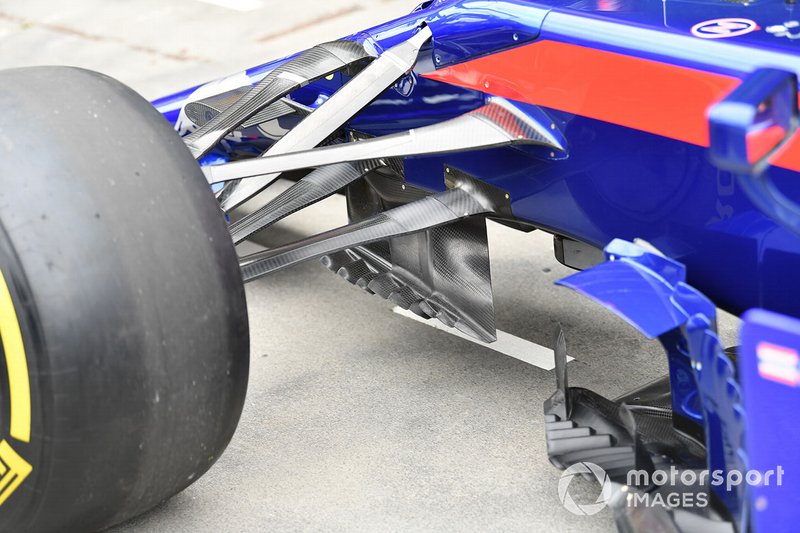 Wishbones on the Toro Rosso STR14