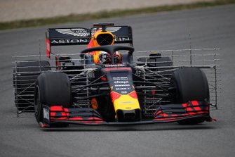 Max Verstappen, Red Bull Racing RB15 met aerosensors