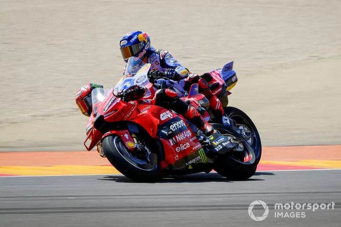 Francesco Bagnaia, Ducati Team, Alex Marquez, acidente na Gresini Racing