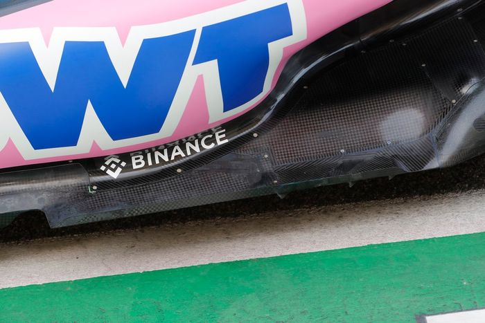 Detalle del piso del Alpine A522