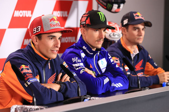 Marc Marquez, Repsol Honda Team, Maverick Viñales, Yamaha Factory Racing, Dani Pedrosa, Repsol Honda Team