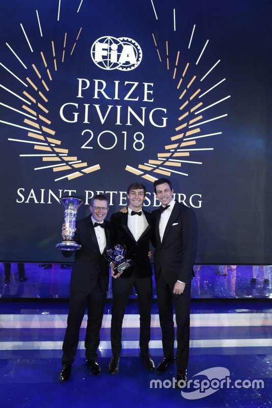 George Russell, Toto Wolff, Mercedes AMG