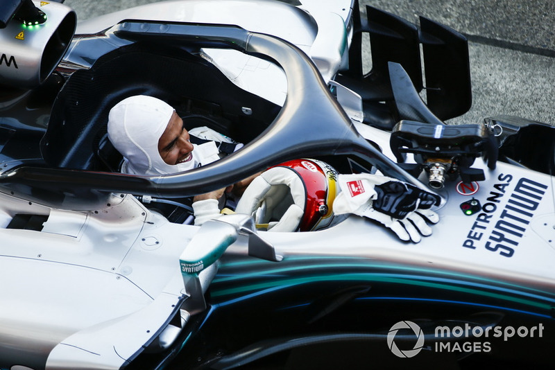Pemenang balapan, Lewis Hamilton, Mercedes AMG F1 W09