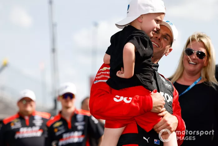 Ganador de la pole Will Power, Equipo Penske Chevrolet