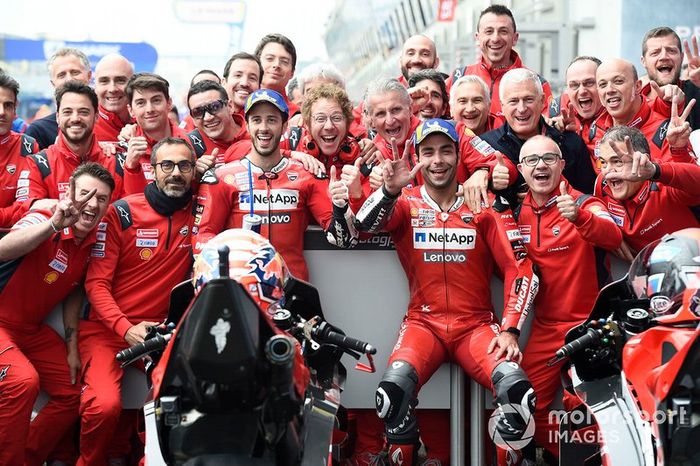 Andrea Dovizioso, Ducati Team. Danilo Petrucci, Ducati Team