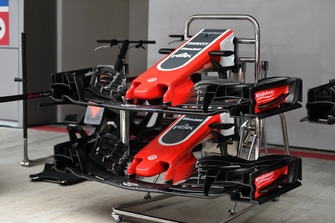 Haas F1 Team VF-18 nose and front wings