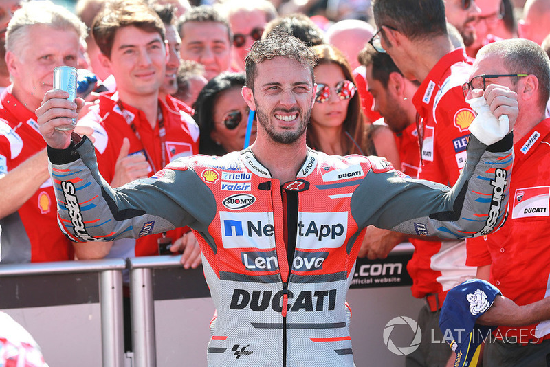 Переможець Андреа Довіціозо, Ducati Team