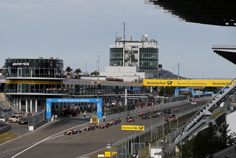 Start der Formel-3-EM 2018 auf dem Nürburgring: Mick Schumacher, PREMA Theodore Racing Dallara F317 - Mercedes-Benz, führt