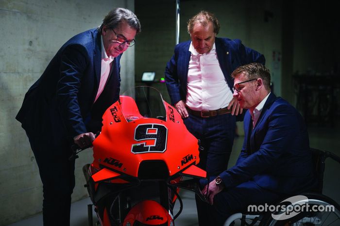 Stefan Pierer, Hubert Trunkenpolz, Pit Beirer,  KTM