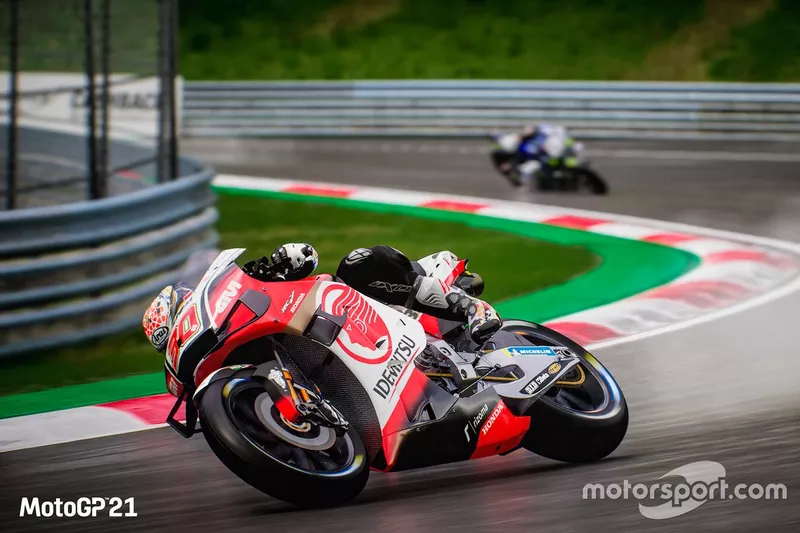 Captura de pantalla de MotoGP21