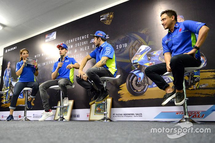 Alex Rins, Team Suzuki MotoGP, Andrea Iannone, Team Suzuki MotoGP