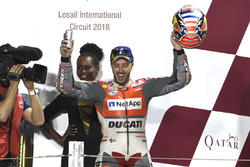 Le vainqueur Andrea Dovizioso, Ducati Team