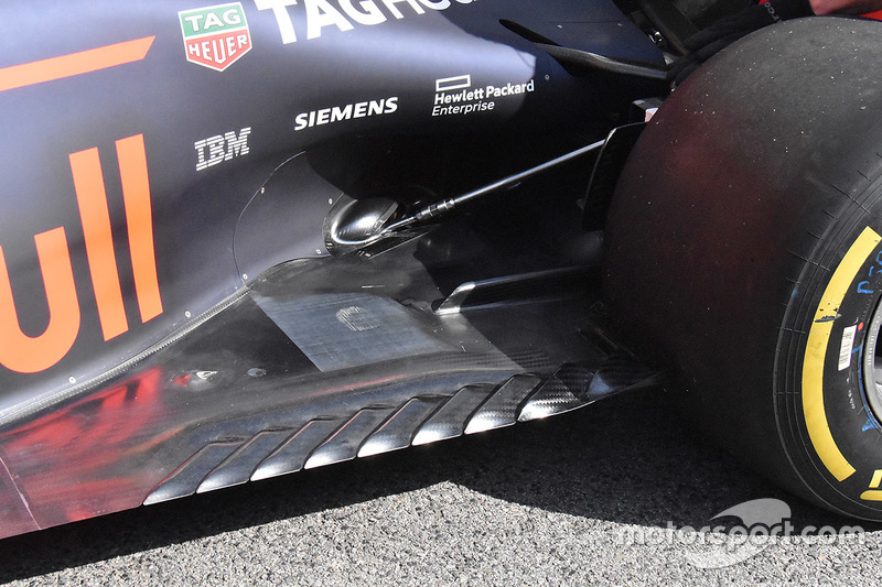 Red Bull Racing RB14 vloer