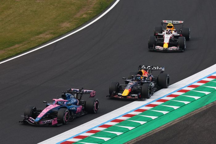 Winners and losers from F1's fraught Japanese Grand Prix 159 Max Verstappen, Red Bull Racing, Pierre Gasly, Alpine, Liam Lawson, Racing Bulls