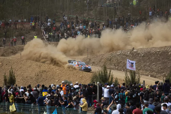 Adrien Fourmaux, Alexandre Coria, Hyundai Shell Mobis World Rally Team Hyundai i20 N Rally1