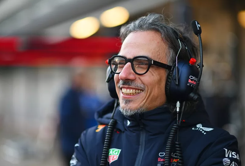 Laurent Mekies, directeur de l'écurie Red Bull Racing 