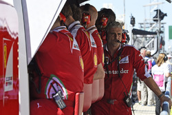 Maurizio Arrivabene, director del equipo Ferrari