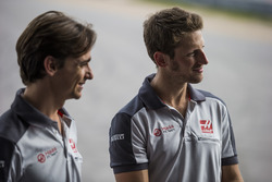 Romain Grosjean, Haas F1 Team, Esteban Gutiérrez, Haas F1 Team