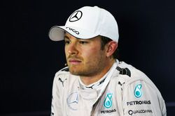 Nico Rosberg, Mercedes AMG F1 en la Conferencia de prensa FIA