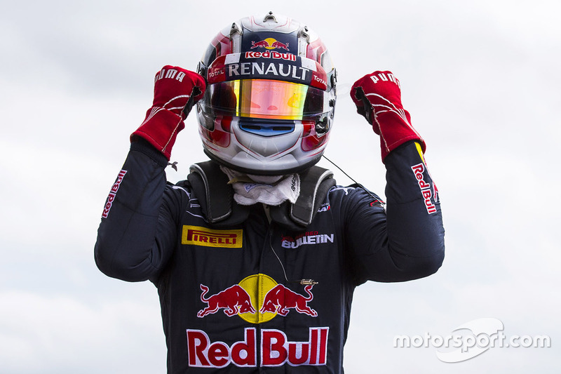 Ganador Pierre Gasly, Prema Racing en parc ferme