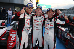 Race winners #6 Toyota Racing Toyota TS050 Hybrid: Stéphane Sarrazin, Mike Conway, Kamui Kobayashi