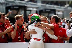 Ganador de la carrera Lance Stroll, Prema Powerteam Dallara F312 – Mercedes-Benz