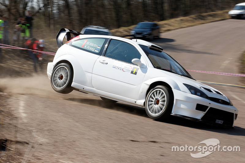 2014 год – Маркко Мяртин и Кристо Крааг, Ford Focus RS WRC 03