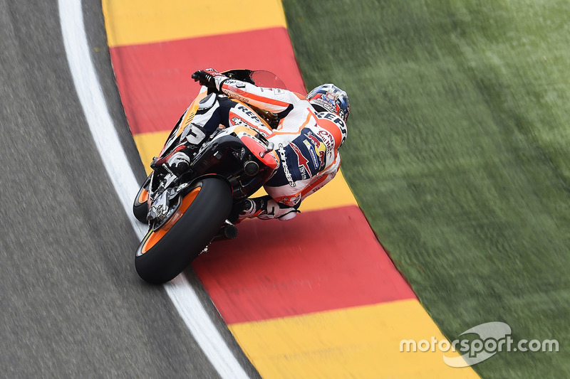 Дані Педроса, Repsol Honda Team, sliding