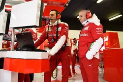 Ferrari engineer at work