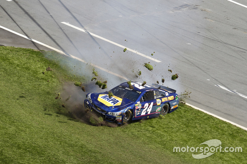 7. Crash: Chase Elliott, Hendrick Motorsports Chevrolet