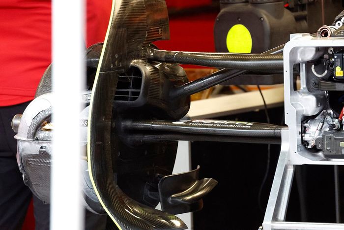 Ferrari SF-23 detalle