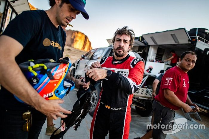 Fernando Alonso, Warren Naude, mecánico jefe en Toyota Gazoo Racing