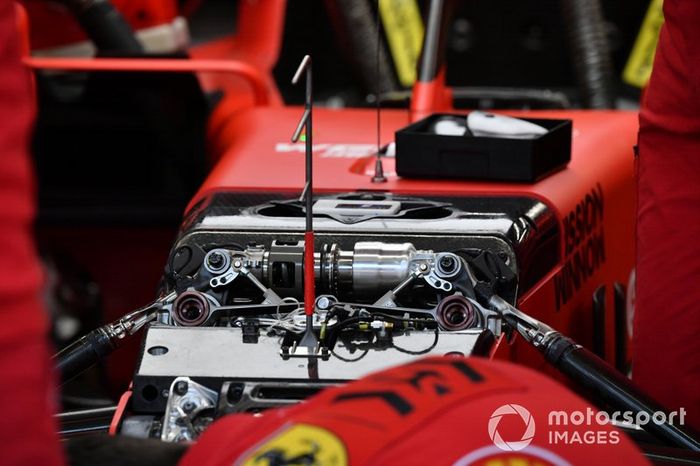 Detalle del Ferrari SF1000 