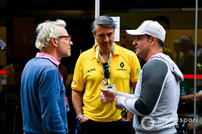 El ex piloto Rubens Barrichello