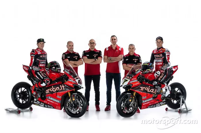 L'équipe Aruba.it Racing Ducati