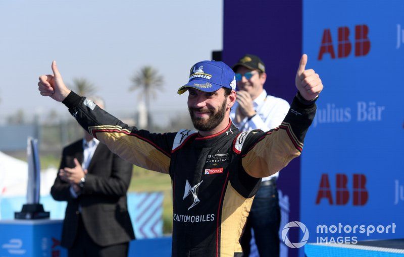 Podio: tercer lugar Jean-Eric Vergne, DS Techeetah