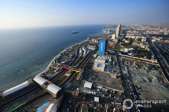 Vista aérea del circuito de Yeda