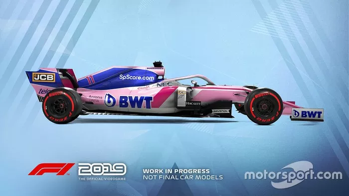 Livrée Racing Point dans F1 2019