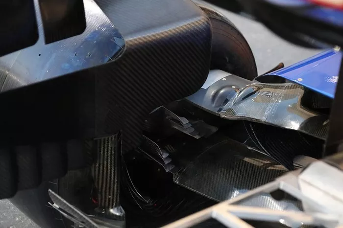 Detalle del McLaren MCL34