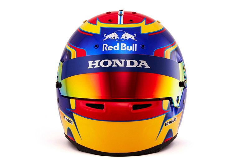 Шлем пилота Toro Rosso Александра Элбона