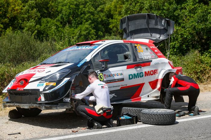 Elfyn Evans, Scott Martin, Toyota Gazoo Racing WRT Toyota Yaris WRC