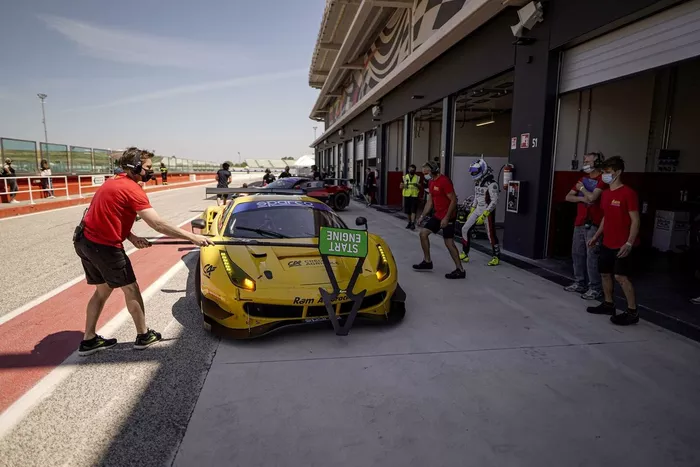 #58 RAM Racing, Ferrari 488 GT3 Evo: Alberto Lippi, Luca Filippi