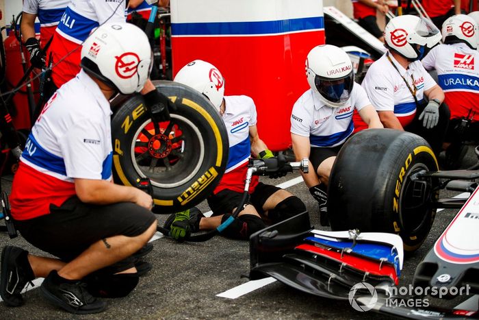 Pitstop de Haas F1