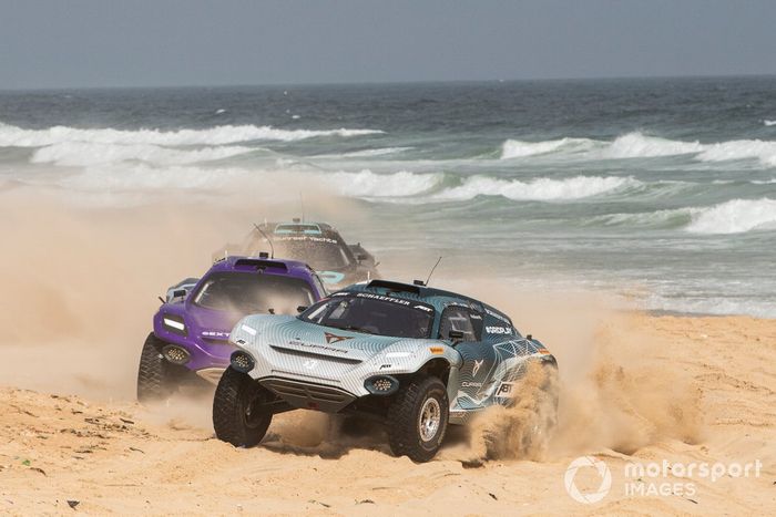 Jutta Kleinschmidt (GER)/Mattias Ekstrom, ABT CUPRA XE, Cristina Gutiérrez, Sebastien Loeb, X44 