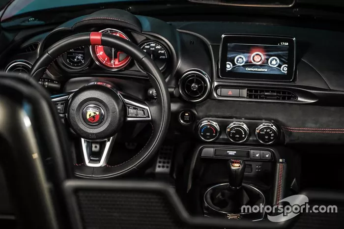 Abarth 124 rally Tribute, dettaglio
