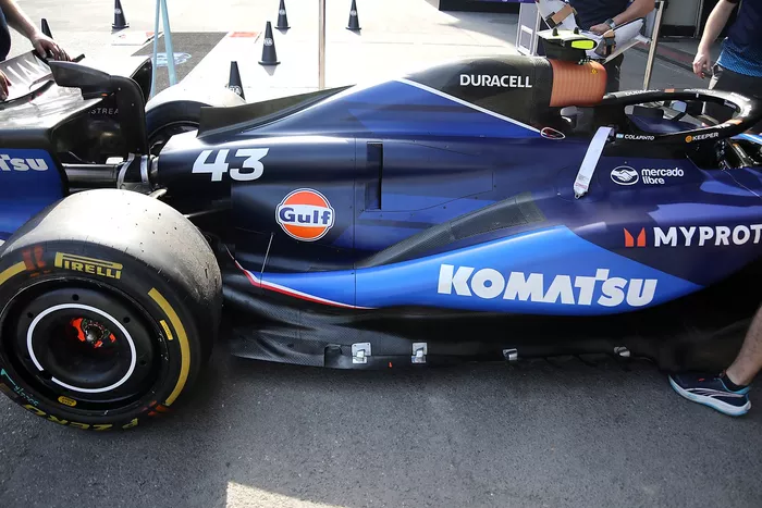 Williams FW46 détails techniques