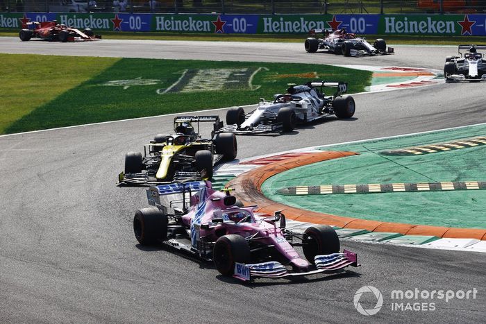 Lance Stroll, Racing Point RP20, Esteban Ocon, Renault F1 Team R.S.20, Pierre Gasly, AlphaTauri AT01