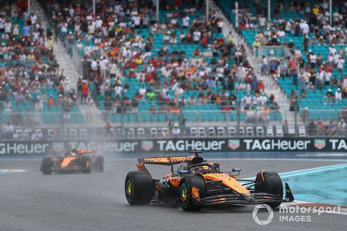 Lando Norris, McLaren, Oscar Piastri
